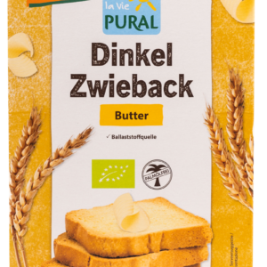 SUCHARKI ORKISZOWE MAŚLANE BIO 200 g - PURAL