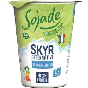 PRODUKT TYPU SKYR PROTEINOWY SOJOWY NATURALNY BEZ CUKRU BIO 400 g - SOJADE
