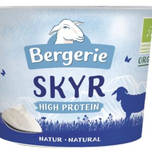 OWCZY JOGURT TYPU SKYR PROTEINOWY NATURALNY BIO 250 g - BERGERIE