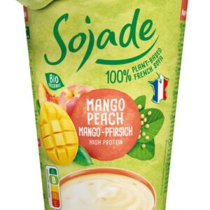 DESER SOJOWY MANGO - BRZOSKWINIA BEZGLUTENOWY BIO 400 g - SOJADE