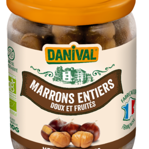 KASZTANY JADALNE CAŁE (GOTOWANE) BIO 320 g - DANIVAL
