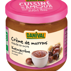 KREM Z KASZTANÓW JADALNYCH BIO 380 g - DANIVAL