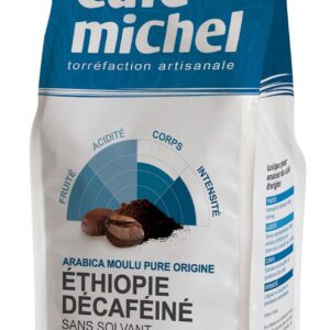 KAWA MIELONA BEZKOFEINOWA ARABICA 100 % ETIOPIA FAIR TRADE BIO 250 g - TERRA ETICA