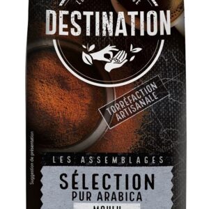 KAWA MIELONA ARABICA 100 % SELECTION BIO 250 g - DESTINATION