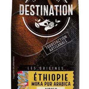 KAWA MIELONA ARABICA 100 % ETIOPIA FAIR FOR LIFE BIO 250 g - DESTINATION