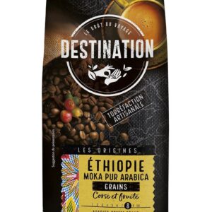 KAWA ZIARNISTA ARABICA 100 % ETIOPIA FAIR FOR LIFE BIO 500 g - DESTINATION