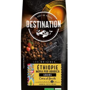 KAWA ZIARNISTA ARABICA 100 % ETIOPIA FAIR FOR LIFE BIO 1 kg - DESTINATION