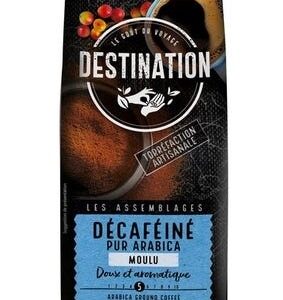 KAWA MIELONA BEZKOFEINOWA ARABICA 100 % FAIR FOR LIFE BIO 250 g - DESTINATION