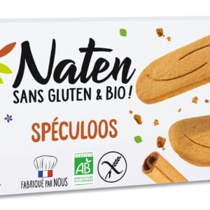 CIASTKA CYNAMONOWE BEZGLUTENOWE BIO 120 g - NATEN