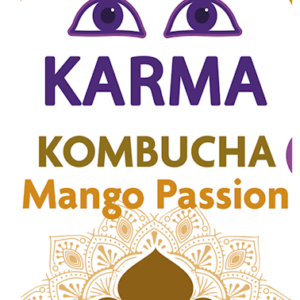 KOMBUCHA Z MANGO I MARAKUJĄ FAIR FOR LIFE DEMETER BIO 500 ml - KARMA KOMBUCHA