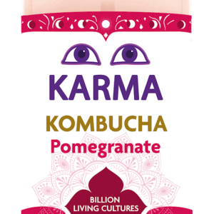KOMBUCHA Z GRANATEM NISKA ZAWARTOŚĆ CUKRÓW FAIR FOR LIFE DEMETER BIO 1 L - KARMA KOMBUCHA