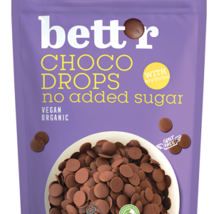 DROPSY CZEKOLADOWE BEZ DODATKU CUKRÓW BIO 200 g - BETT'R