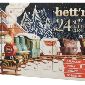 KALENDARZ ADWENTOWY: PRALINKI MIX BIO (24 x 13 g) 312 g - BETT'R (PRODUKT SEZONOWY)