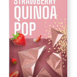 TABLICZKA KAKAOWA TRUSKAWKA - QUINOA BEZGLUTENOWA BIO 60 g - BENJAMISSIMO