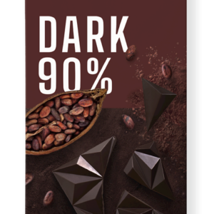 CZEKOLADA GORZKA 90 % BEZGLUTENOWA BIO 60 g - BENJAMISSIMO