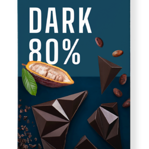 CZEKOLADA GORZKA 80 % BEZ DODATKU CUKRÓW BEZGLUTENOWA BIO 60 g - BENJAMISSIMO