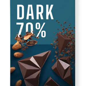 CZEKOLADA GORZKA 70 % BEZ DODATKU CUKRÓW BEZGLUTENOWA BIO 60 g - BENJAMISSIMO