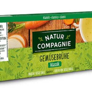 BULION - KOSTKI WARZYWNE BEZ DODATKU CUKRÓW BIO (12 x 10,5 g) 126 g - NATUR COMPAGNIE