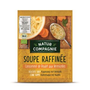 ZUPA Z MAKARONEM I KURCZAKIEM BIO 40 g - NATUR COMPAGNIE