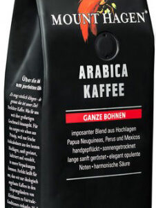 KAWA ZIARNISTA ARABICA 100 % FAIR TRADE BIO 250 g - MOUNT HAGEN