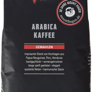 KAWA MIELONA ARABICA 100 % FAIR TRADE BIO 500 g - MOUNT HAGEN