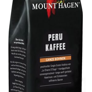 KAWA ZIARNISTA ARABICA 100 % PERU DEMETER BIO 500 g - MOUNT HAGEN