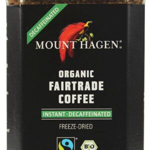 KAWA ROZPUSZCZALNA BEZKOFEINOWA ARABICA/ROBUSTA FAIR TRADE BIO 100 g - MOUNT HAGEN