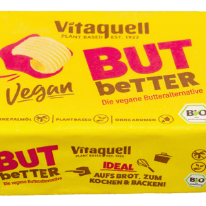 SMAROWIDŁO ROŚLINNE BEZ OLEJU PALMOWEGO (VEGAN BUTBETTER) BIO 250 g - VITAQUELL