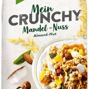 CRUNCHY ORZECHOWE Z PRAŻONYMI CHIPSAMI KOKOSOWYMI BIO 400 g - BOHLSENER MUEHLE