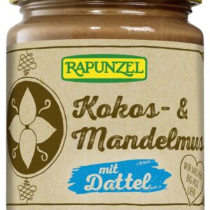 KREM KOKOSOWO - MIGDAŁOWY Z DAKTYLAMI BIO 250 g - RAPUNZEL