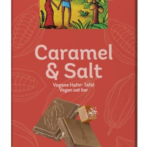 TABLICZKA KAKAOWA Z KROKANTEM Z ORZECHÓW LASKOWYCH SOLONYCH BIO 100 g - RAPUNZEL