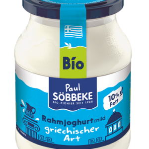 JOGURT NATURALNY TYPU GRECKIEGO KREMOWY BIO 500 g (SŁOIK) - SOBBEKE