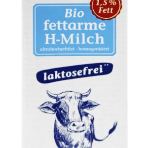 MLEKO BEZ LAKTOZY (1,5 % TŁUSZCZU) BIO 1 L - SOBBEKE