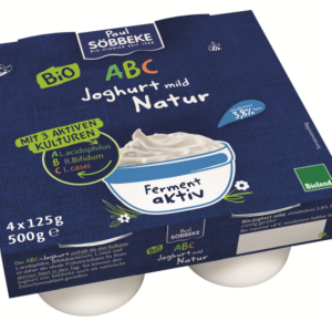 JOGURT PROBIOTYCZNY ABC BIO (4 x 125 g) 500 g - SOBBEKE