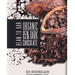 CZEKOLADA GORZKA 85 % BIO 100 g - MEYBONA