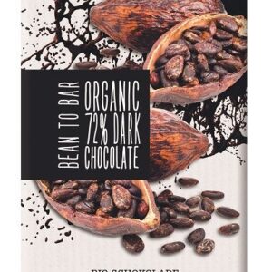 CZEKOLADA GORZKA 72 % BIO 100 g - MEYBONA