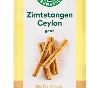 CYNAMON CEJLOŃSKI LASKA BIO (6 szt.) - LEBENSBAUM