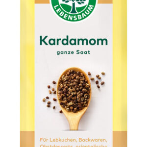 KARDAMON ZIARNO BIO 50 g - LEBENSBAUM