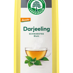 HERBATA CZARNA LIŚCIASTA DARJEELING DEMETER BIO 75 g - LEBENSBAUM
