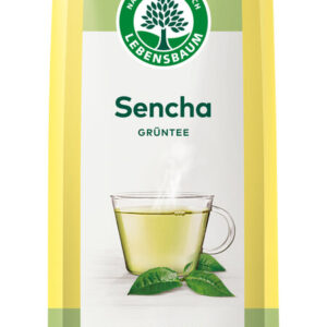 HERBATA ZIELONA LIŚCIASTA SENCHA BIO 75 g - LEBENSBAUM
