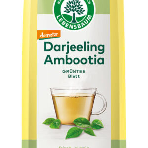 HERBATA ZIELONA LIŚCIASTA DARJEELING DEMETER BIO 50 g - LEBENSBAUM
