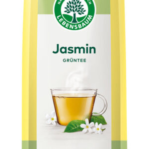 HERBATA ZIELONA LIŚCIASTA JAŚMINOWA BIO 75 g - LEBENSBAUM