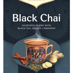 HERBATA CZARNA Z IMBIREM I CYNAMONEM (BLACK CHAI) BIO (17 x 2,2 g) 37,4 g - YOGI TEA