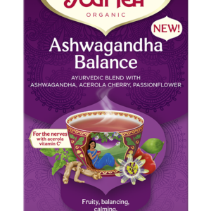 HERBATKA AJURWEDYJSKA RÓWNOWAGA Z ASHWAGANDHĄ (ASHWAGANDHA BALANCE) BIO (17 x 2 g) 34 g - YOGI TEA