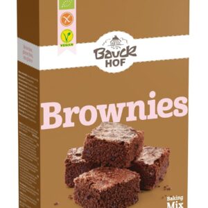 MIESZANKA NA BROWNIE BEZGLUTENOWA BIO 400 g - BAUCK HOF