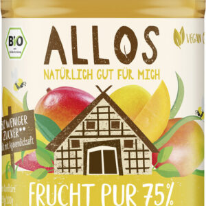 MUS Z MANGO (75 % OWOCÓW) BIO 250 g - ALLOS