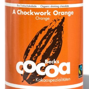 CZEKOLADA DO PICIA POMARAŃCZOWO - IMBIROWA BEZGLUTENOWA BIO 250 g - BECKS COCOA