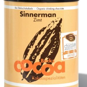 CZEKOLADA DO PICIA CYNAMONOWA BEZGLUTENOWA BIO 250 g - BECKS COCOA