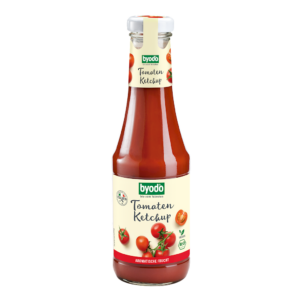 KETCHUP ŁAGODNY BEZGLUTENOWY BIO 500 ml - BYODO