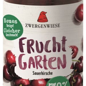 MUS WIŚNIOWY (70 % OWOCÓW) BEZGLUTENOWY BIO 225 g - ZWERGENWIESE